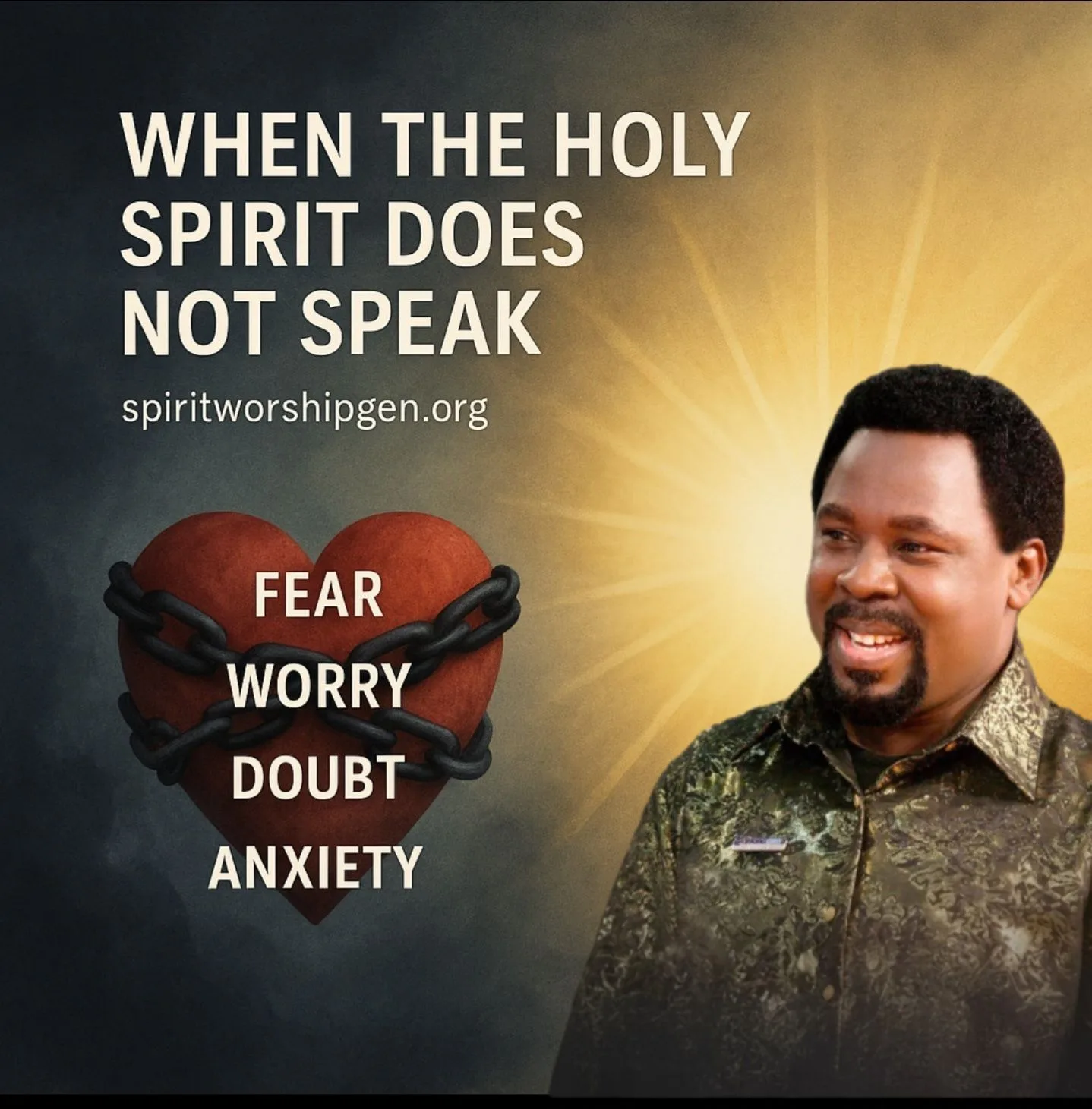 Decide in Faith Not Fear - SpiritWorshipGen