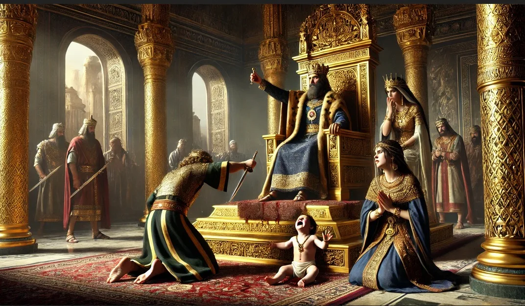 king-Solomon-and-the-mothers